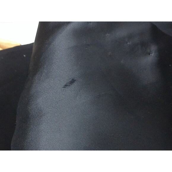 Kellwood Company Black Tiered Ruffle Dress Dark Academia Whimsigoth Size 9 READ - Picture 12 of 12